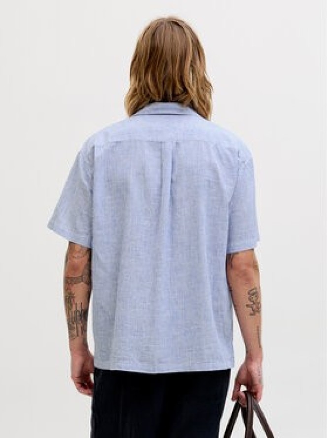 Jack & Jones Koszula Summer 12289191 Niebieski Relaxed Fit