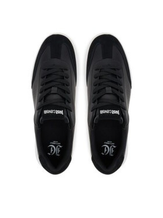 Just Cavalli Sneakersy 78QA3SB5 ZPA92 Czarny