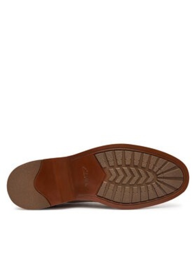 Clarks Półbuty Aldwin Lace 26186449 Szary