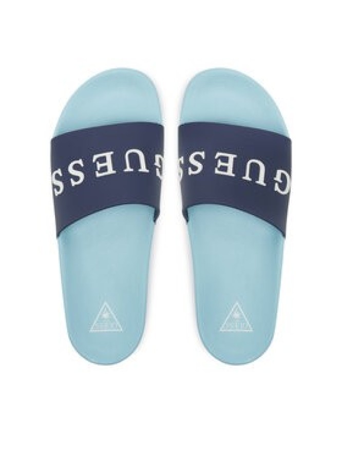 Guess Klapki F5GZ06 BB00F Granatowy