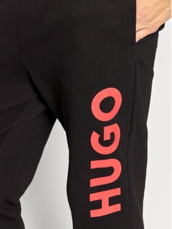 Hugo Spodnie dresowe Dutschi 50473211 Czarny Regular Fit