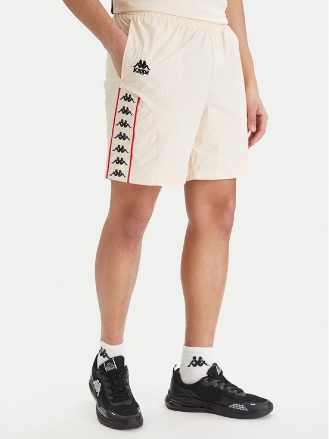 Kappa Szorty sportowe 322B8GW Beżowy Comfort Fit
