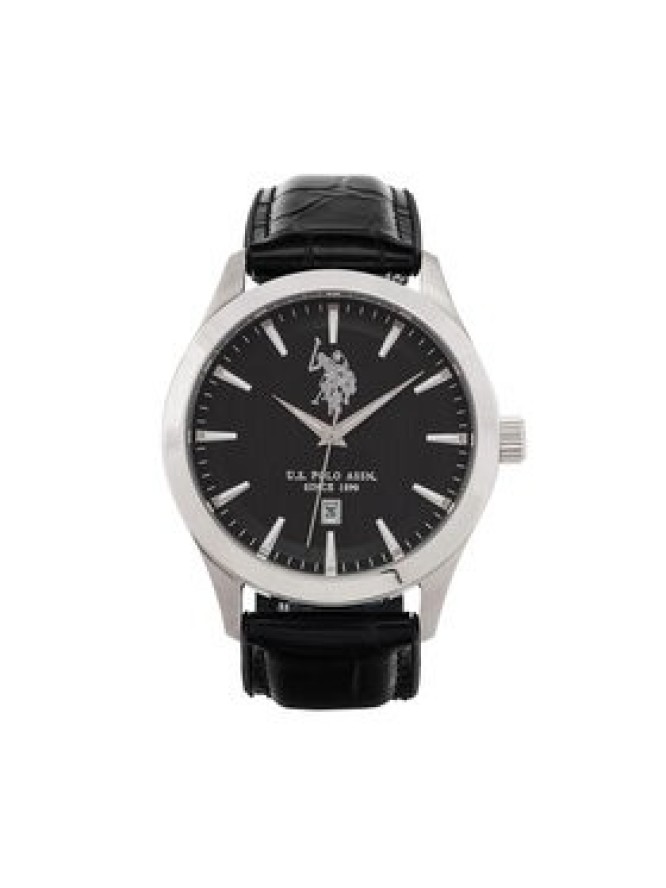 U.S. Polo Assn. Zegarek Yale USP7370BK Czarny