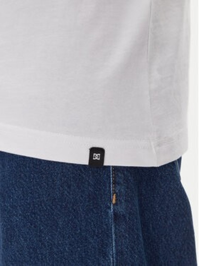 DC Shoes T-Shirt ADYZT05377 Biały Regular Fit