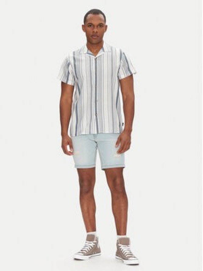 INDICODE Szorty jeansowe Sejer 70-849 Niebieski Slim Fit