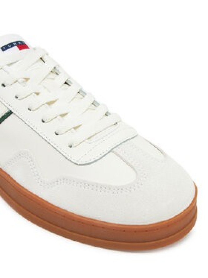 Tommy Jeans Sneakersy The Greenwich Leather EM0EM01571 Écru
