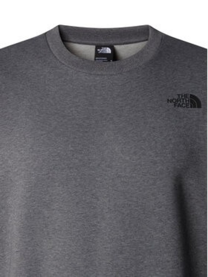 The North Face Bluza Simple Dome NF0A89FB Szary Regular Fit