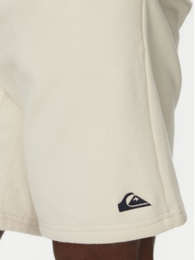 Quiksilver Szorty sportowe EQYFB03372 Écru Regular Fit