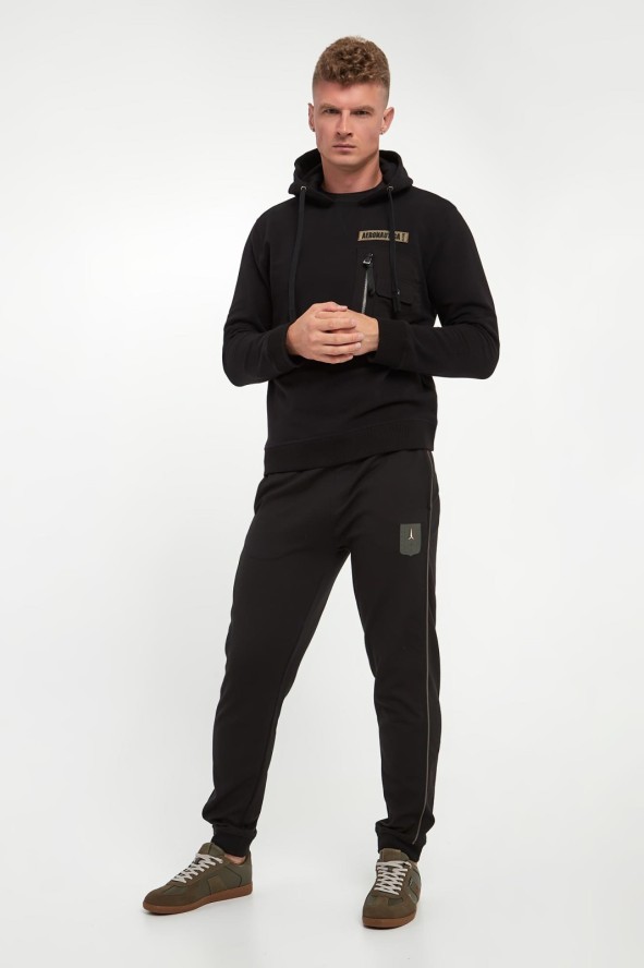 Bluza męska z kapturem AERONAUTICA MILITARE