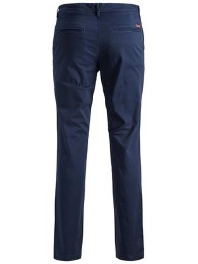 Jack & Jones Chinosy Marco 12150148 Granatowy Slim Fit