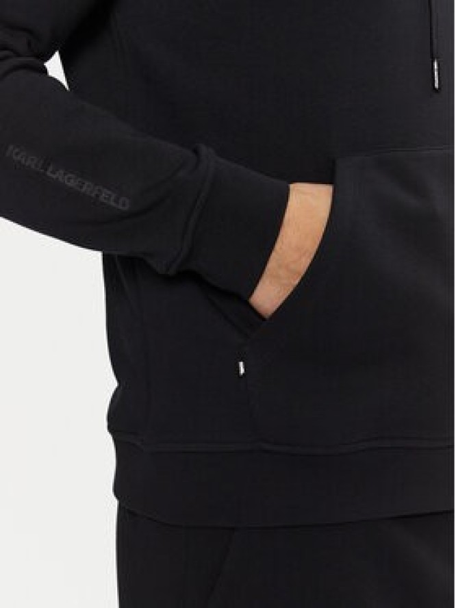 KARL LAGERFELD Bluza 705711 551900 Granatowy Regular Fit