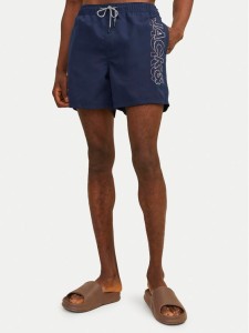 Jack & Jones Szorty kąpielowe Fiji 12253118 Granatowy Regular Fit