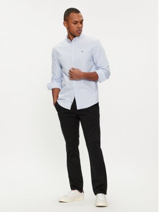 Tommy Jeans Koszula Entry DM0DM19134 Błękitny Regular Fit