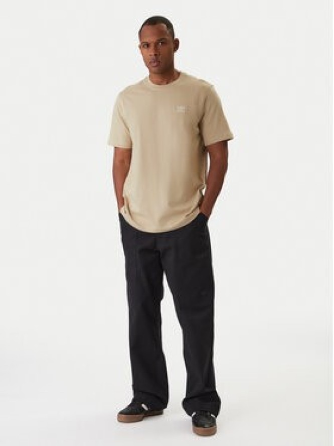 adidas T-Shirt Trefoil Essentials KE1189 Beżowy Regular Fit