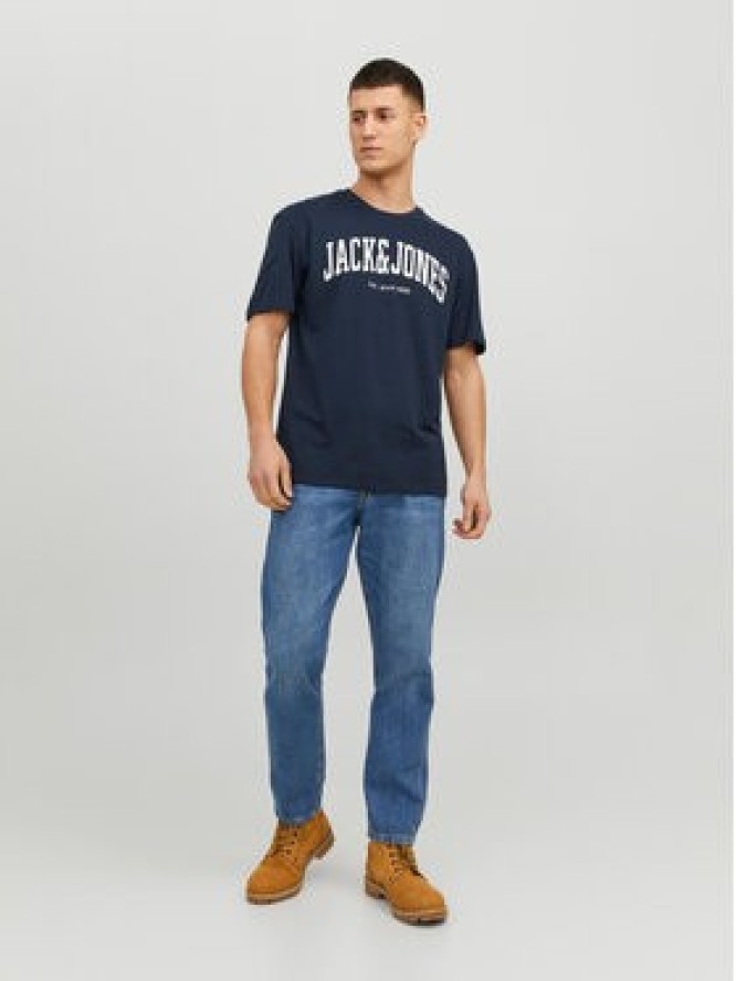 Jack & Jones T-Shirt Josh 12236514 Granatowy Relaxed Fit