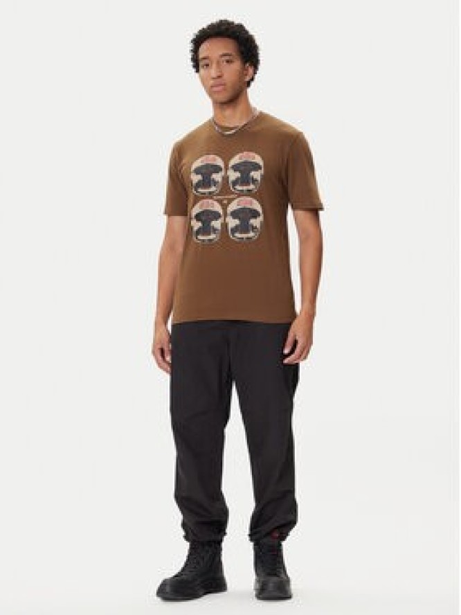HUGO T-Shirt Diboxer 50542560 Brązowy Regular Fit