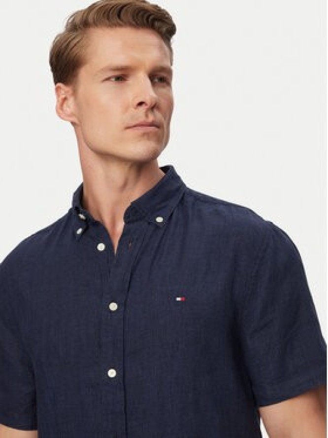 Tommy Hilfiger Koszula MW0MW41531 Granatowy Regular Fit