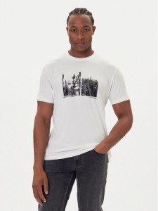 Armani Exchange T-Shirt XM001461 AF10358 M0003 Biały Regular Fit
