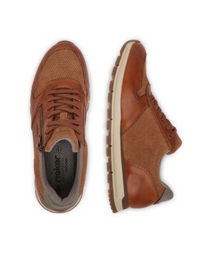 Rieker Sneakersy B0505-24 Brązowy