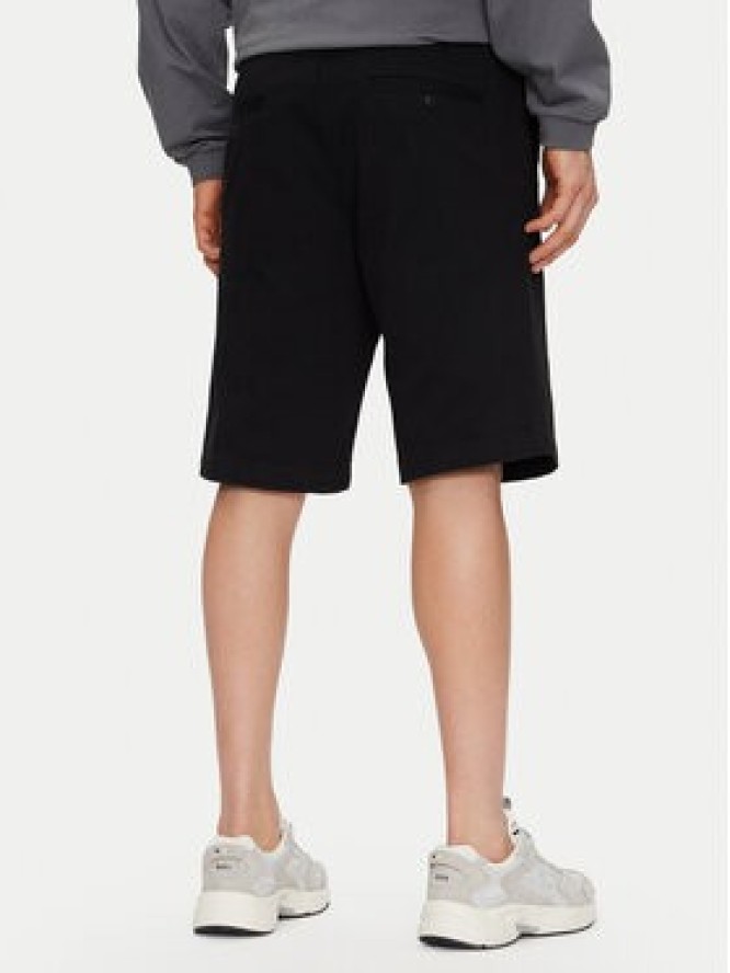 HUGO Szorty materiałowe Dante242 50510605 Czarny Regular Fit