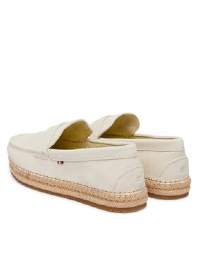 Tommy Hilfiger Espadryle Flexible Hilfiger Sde Espadrille FM0FM05794 Écru