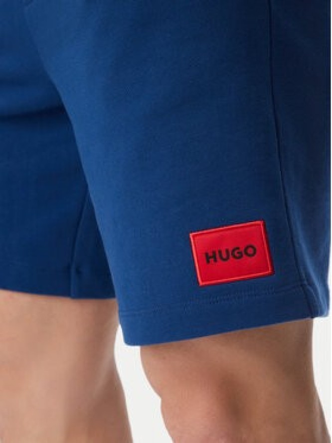 HUGO Szorty sportowe Diz222 50466196 Niebieski Regular Fit