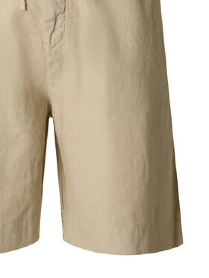 Selected Homme Szorty materiałowe 16097541 Beżowy Loose Fit