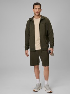 4F Spodenki dresowe męskie - khaki XXL