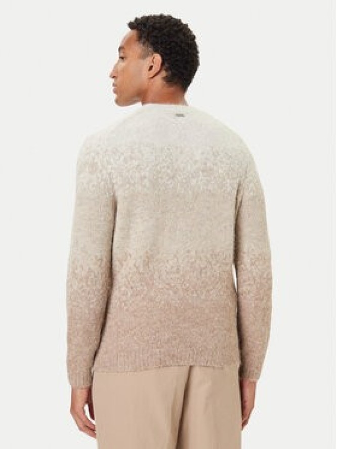 Guess Sweter M5BR39 Z0932 Beżowy Regular Fit