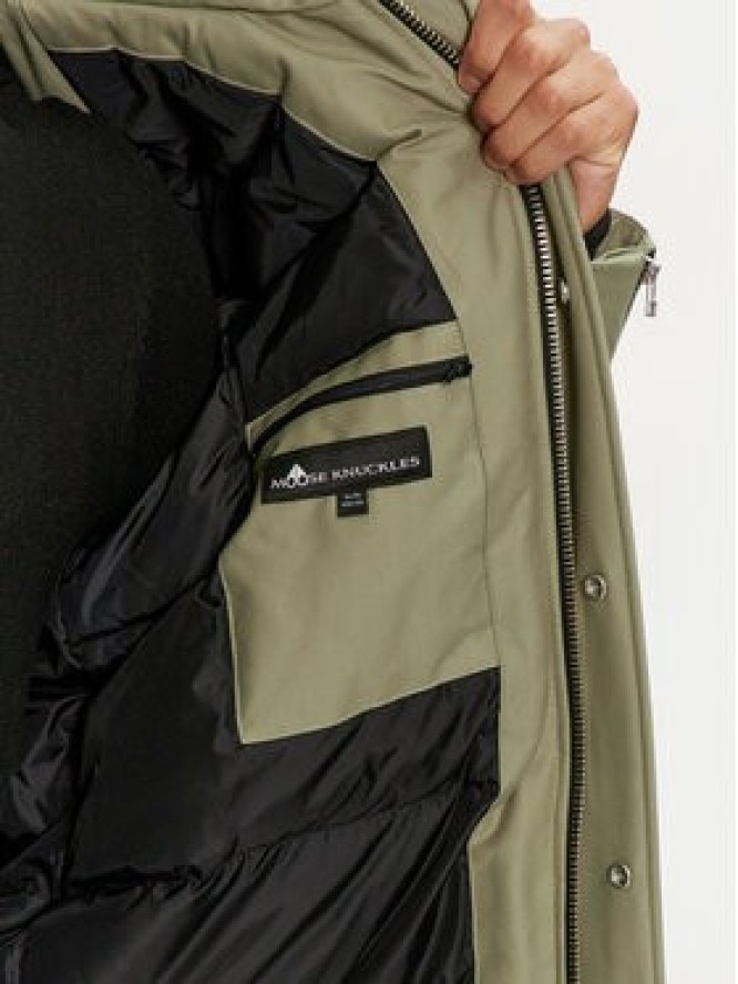 Moose Knuckles Kurtka puchowa M32MP261SX Beżowy Regular Fit