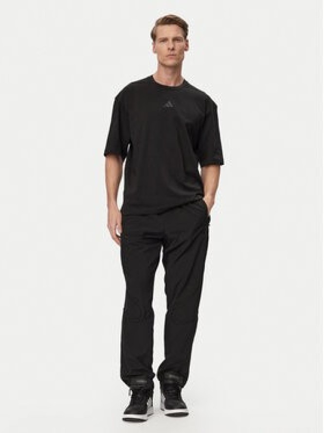 adidas T-Shirt PrimeLift Workout JN3680 Czarny Oversize