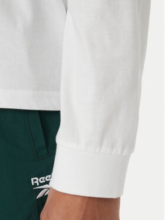 Reebok Longsleeve Feliks RK25738CCM Biały Regular Fit