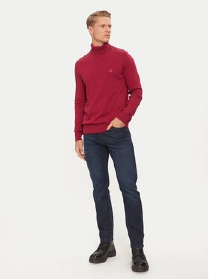 Boss Jeansy Delaware 50524018 Granatowy Slim Fit