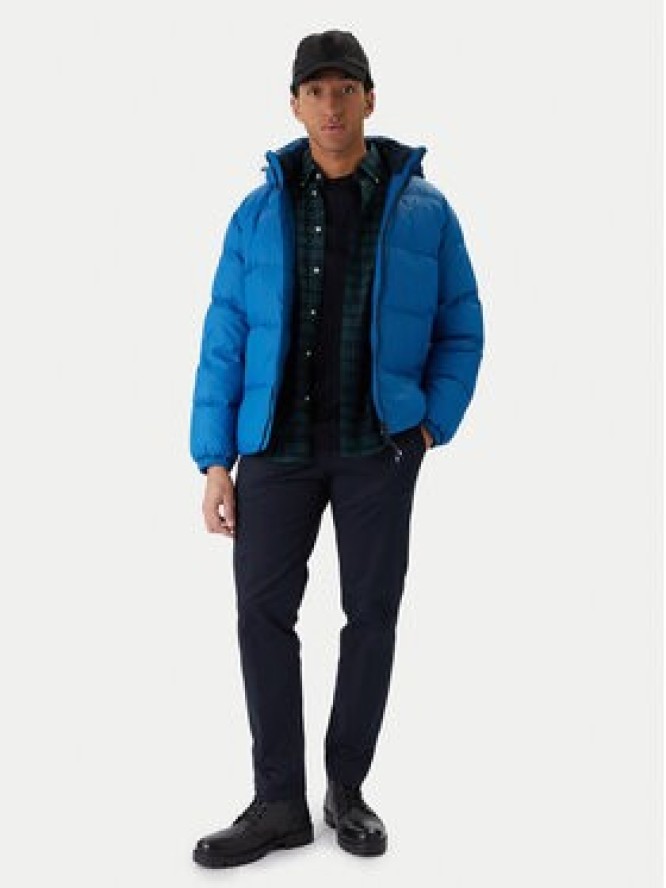 Tommy Jeans Kurtka puchowa Essential DM0DM19786 Niebieski Regular Fit