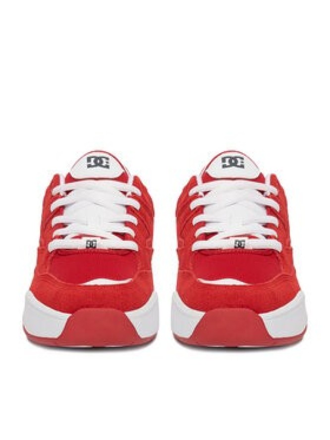 DC Shoes Sneakersy EO-DC ASCEND LE DC01861609 Czerwony jasny
