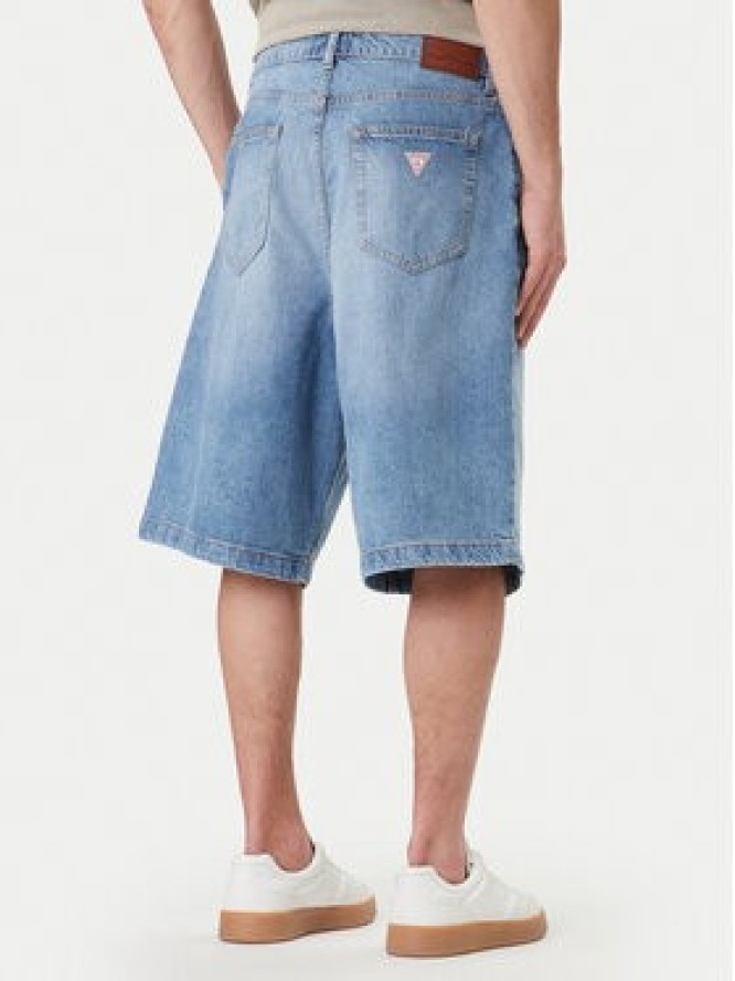 Guess Jeans Szorty jeansowe M6GD39 D5M5V Niebieski Relaxed Fit