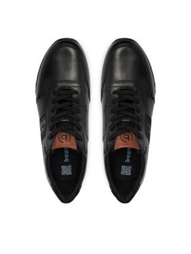 Bugatti Półbuty 333-A021N-1000-1000 Czarny