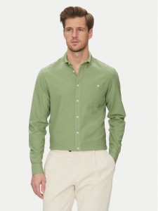 Blend Koszula 20718400 Zielony Regular Fit