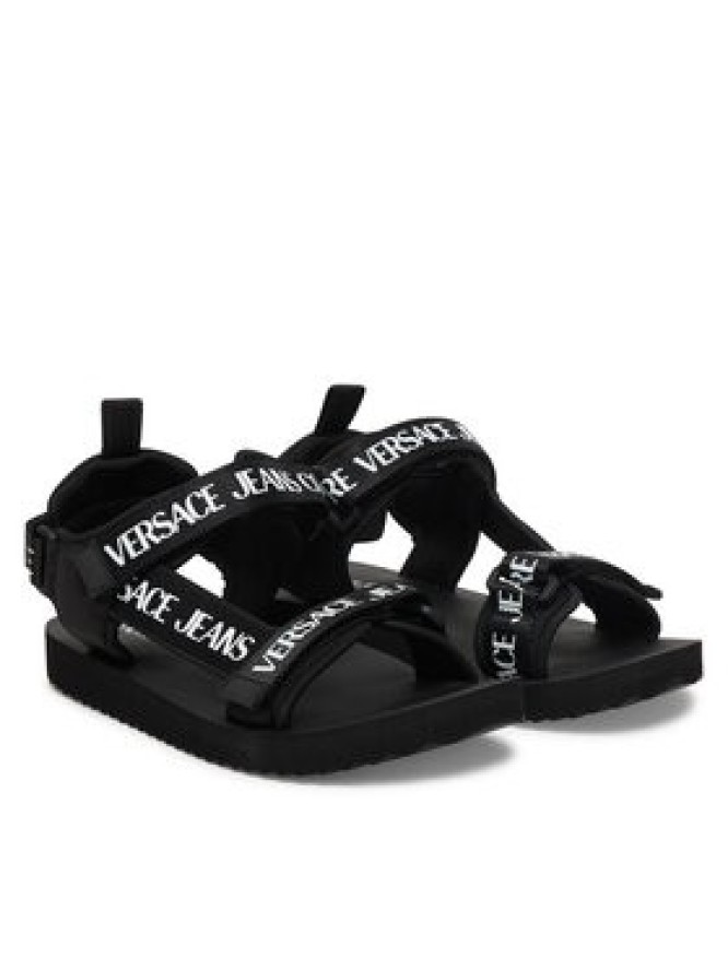 Versace Jeans Couture Sandały 80YA3S7B ZS630 Czarny