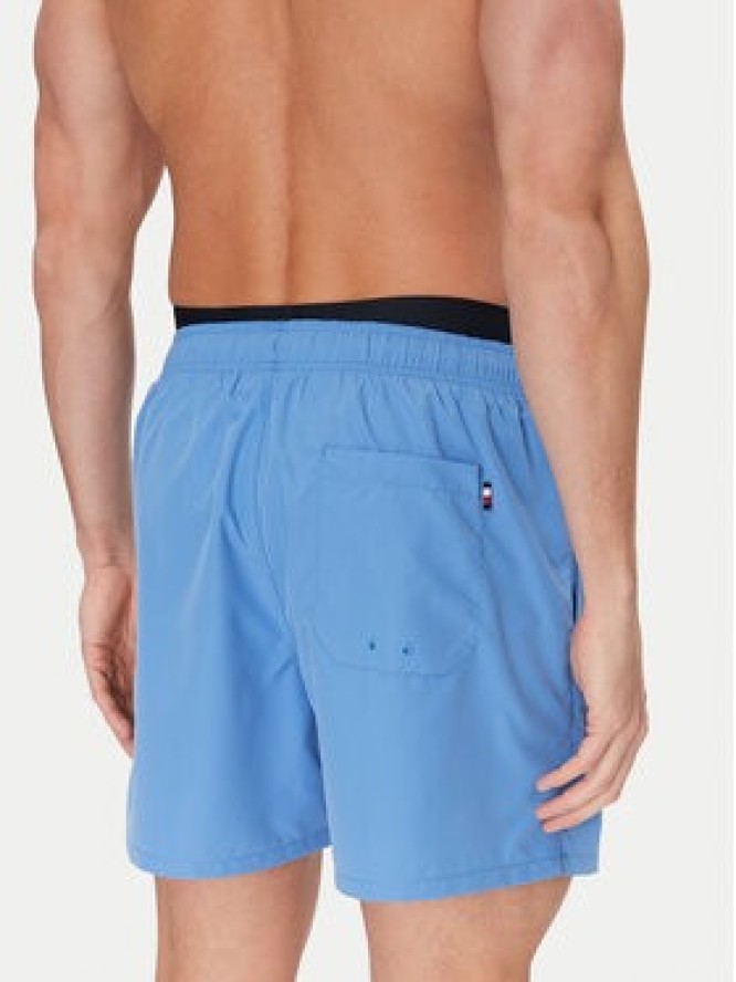 Tommy Hilfiger Szorty kąpielowe UM0UM03489 Niebieski Regular Fit