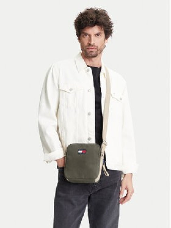 Tommy Jeans Saszetka Tjm Retro Cool Reporter AM0AM13277 Khaki