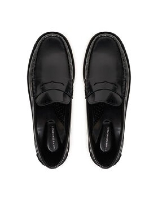 Tommy Hilfiger Mokasyny Classic High Abra Loaf FM0FM05624 Czarny