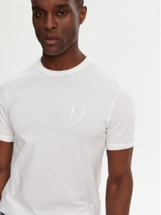 Dolce&Gabbana T-Shirt G8RN8Z G7N4Q Biały Regular Fit