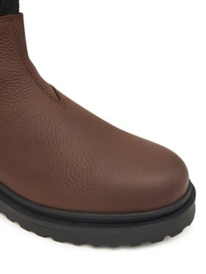 Tommy Jeans Sztyblety Tjm Chelsea Leather Wl EM0EM01670 Brązowy