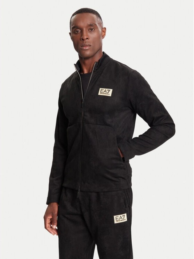 EA7 Emporio Armani Bluza 7M000674 AF16718 UC001 Czarny Regular Fit