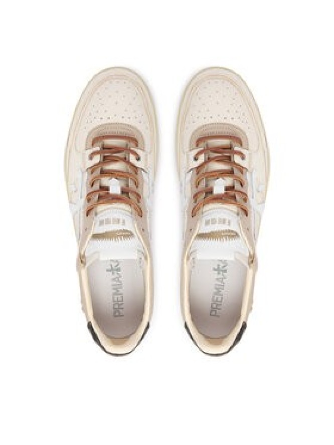 Premiata Sneakersy Bskt Clay Var 8163 Kremowy