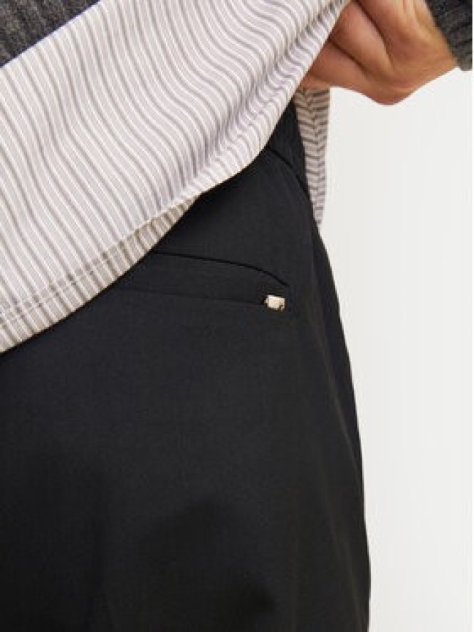 Jack & Jones Chinosy Kane Edwin 12268303 Czarny Relaxed Fit