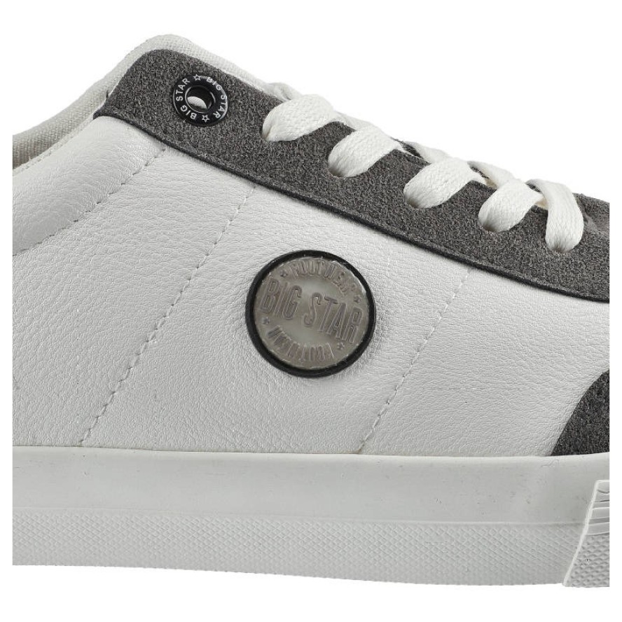 Białe Trampki Big Star Męskie Wygodne Obuwie