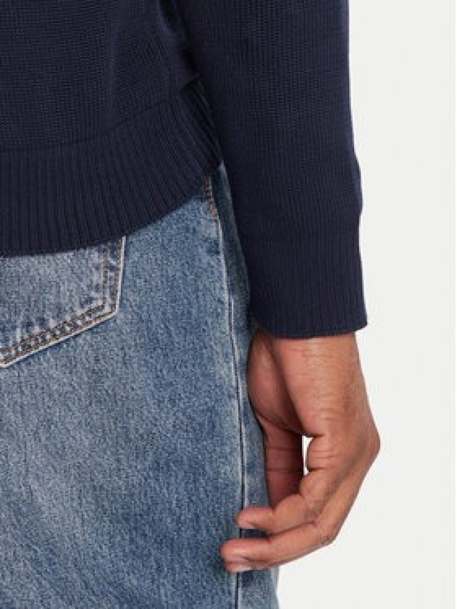 Tommy Jeans Sweter DM0DM21787 Granatowy Regular Fit