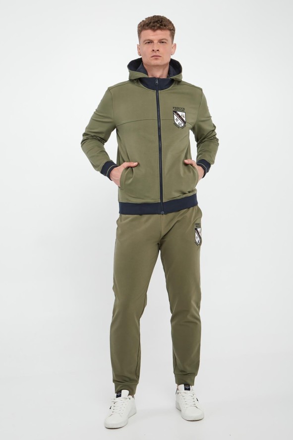 Bluza męska z odpinanym kapturem AERONAUTICA MILITARE